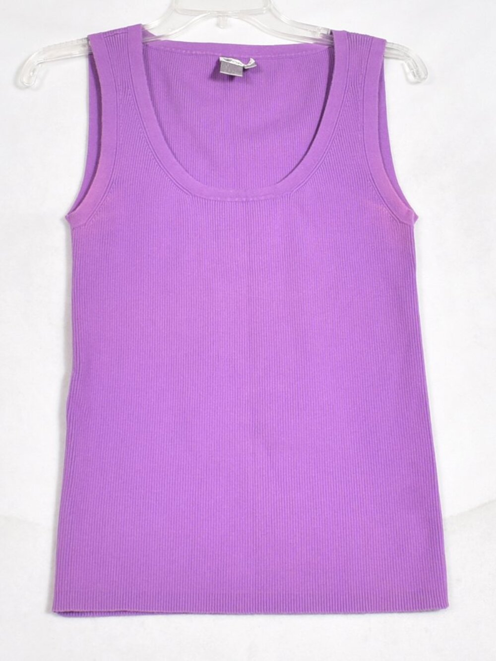 Worth Women's Ribbed Tank Top Purple SIze Medium